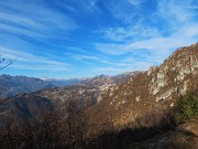 MONTE GIOCO (1366 m) da Forcella di Spettino con bel tramonto-5genn26-FOTOGALLERY